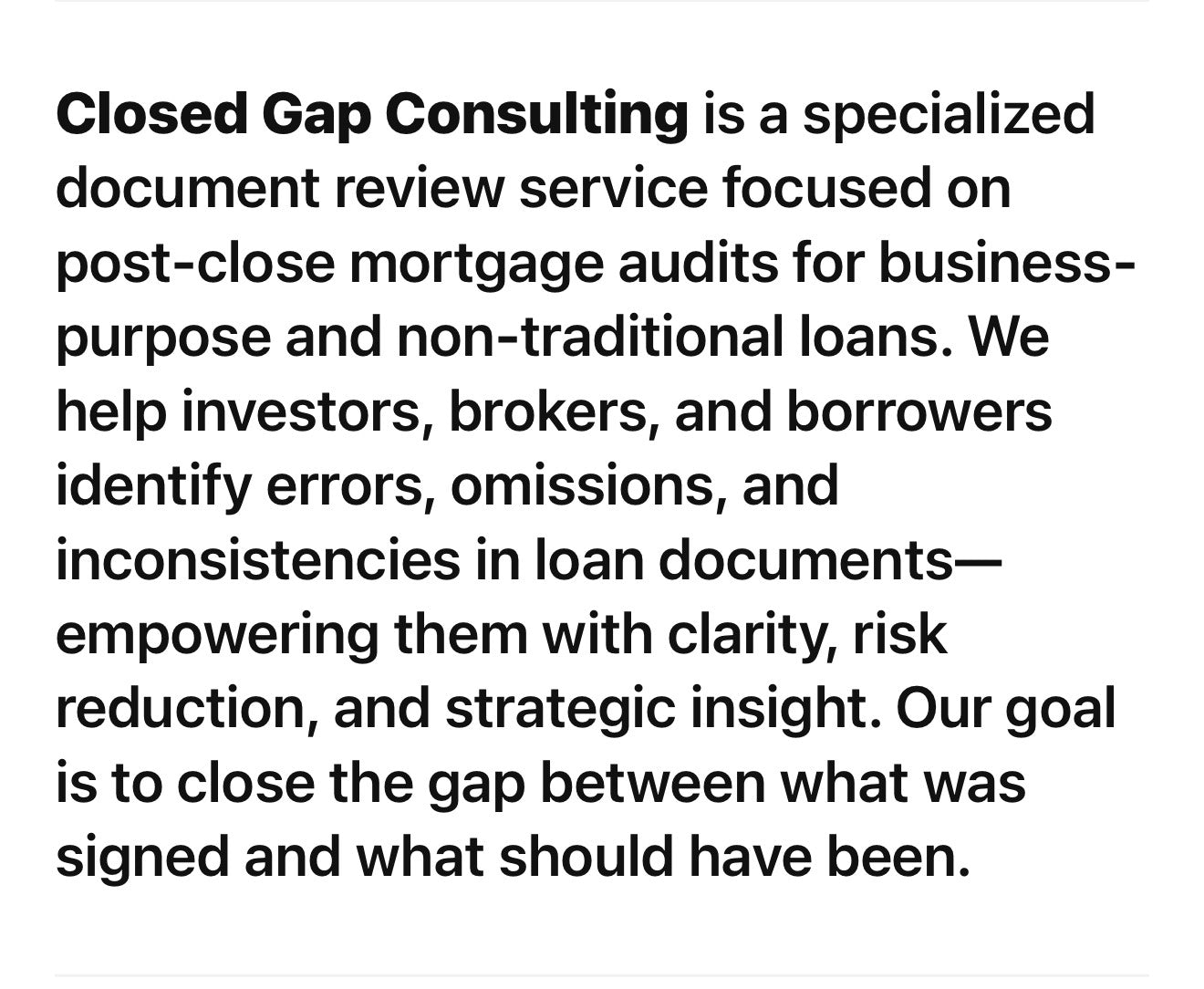 DOCUMENT REVIEW (ADD ON CONSULTATION)